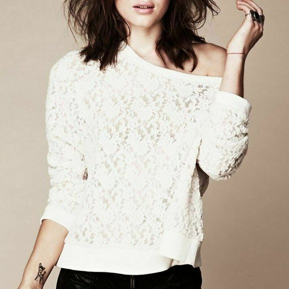 Lace Sweater Violet Harmon | Poshmark